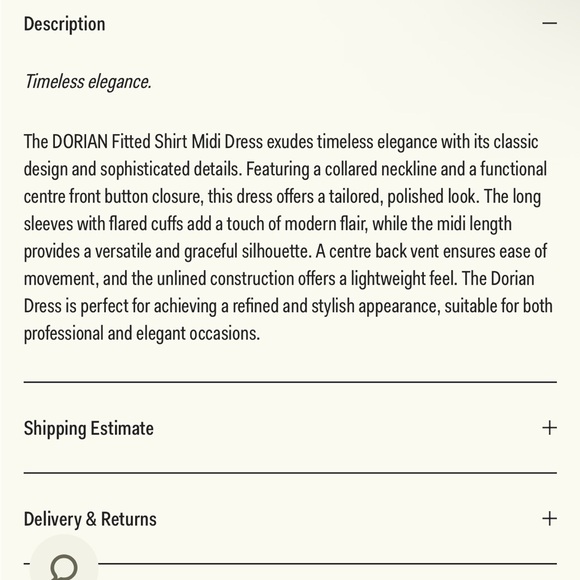 Meshki Light Gray Button-Down Shirt - Picture 9 of 11